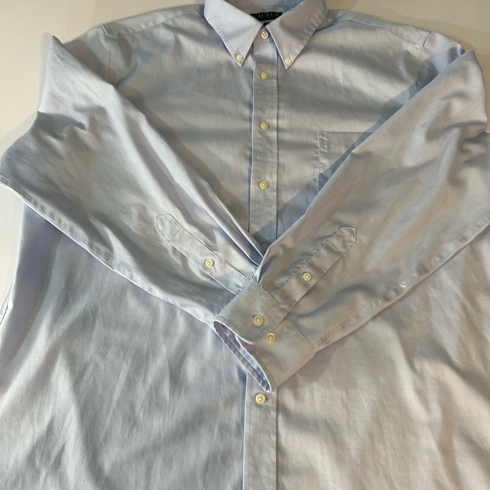 Ralph Lauren Classic Light Blue Dress Shirt